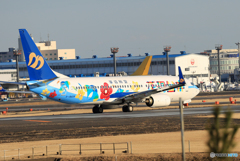 成田☮マンダリン航空「花現台中」737-800 B-18659☮