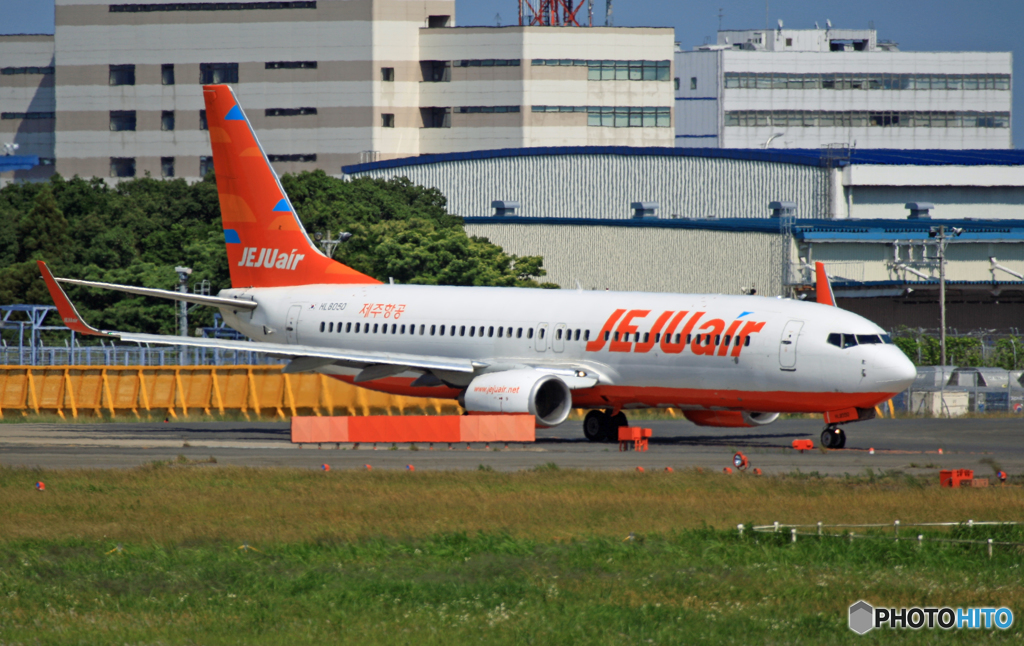 JEJU 737-800 HL8050 離陸 