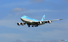 「青空」KOREAN Cargo 747-8F/ジャンボ保存委員会