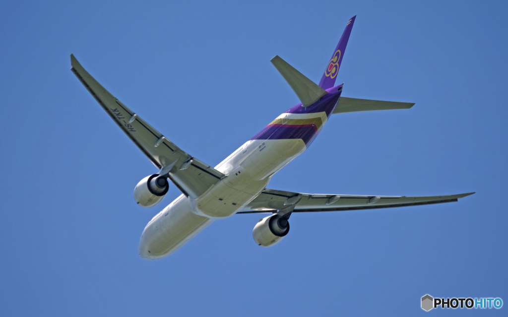Thai 777-3AL HS-TKK 出発 