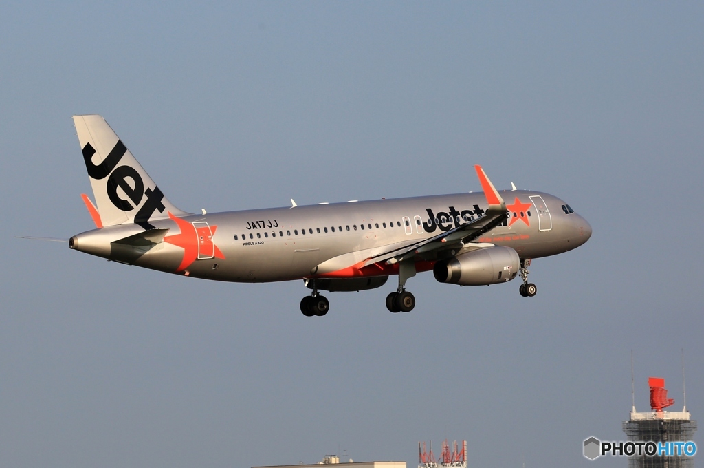 到着　JetStar A320-232