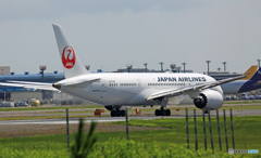 JAL 787-8 JA839J出発 