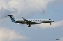 到着　Gulfstream Aerospace G650 N871FR