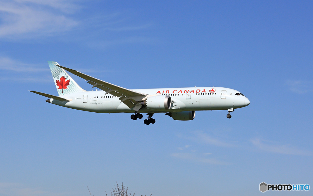 着陸 Air Canada 787-8 C-GHQY 