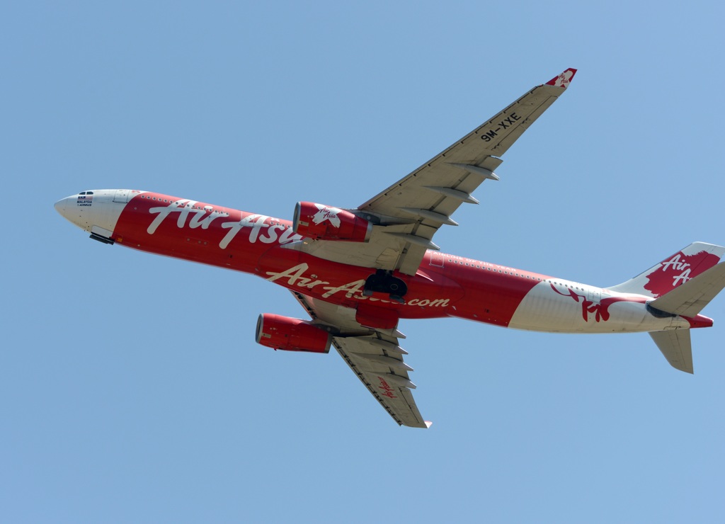 Air Asia A330-343  離陸