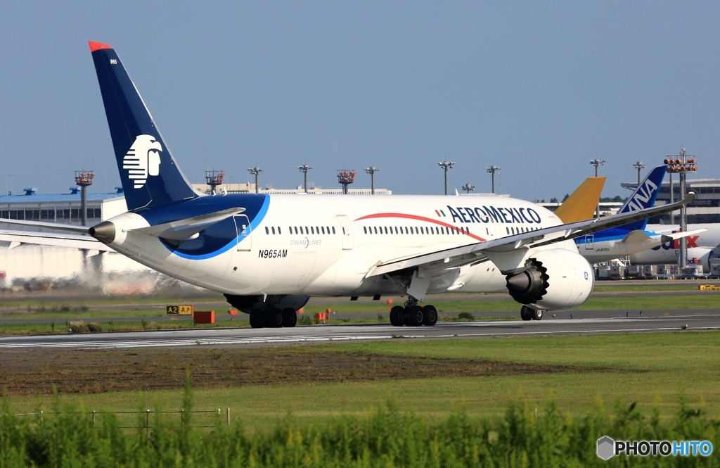 AEROMEXICO 787-8 離陸　