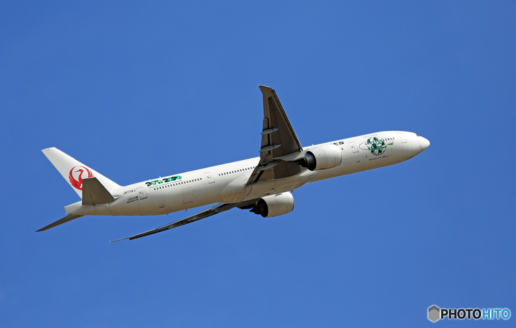 「SKY」 JAL 777-346 JA734J☀