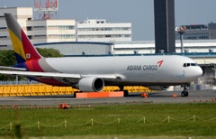 ASIANA Cargo 767-300F 出発　