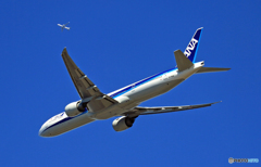 ANA 777-381+ JA782A 飛び立ち　