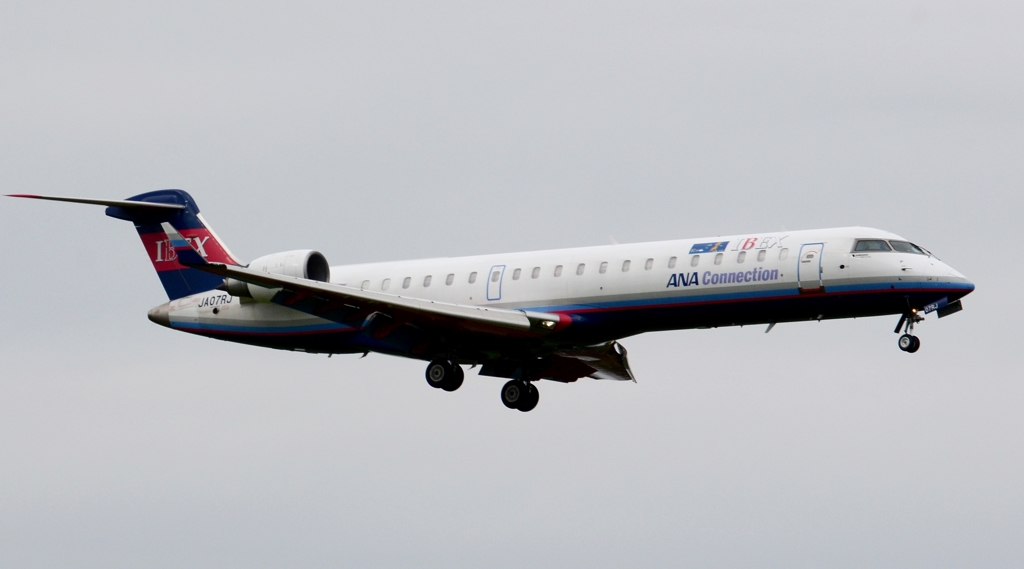 着陸（123）IBEX Airlines Bombardier CRJ-700 