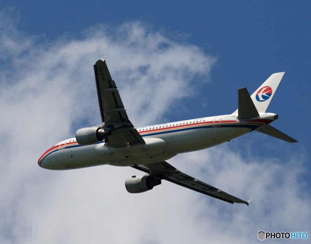 出発　CHINA A321-232