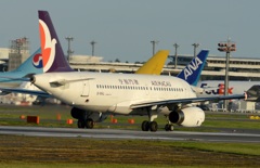 離陸（412）AIR MACAU A319-132