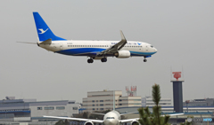 XIAMEN 737-800 B-5435 到着  
