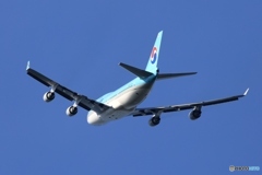 KOREAN 747-400 HL7473 出発　