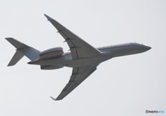 Vista Jet Bombardier BD-700 出発　