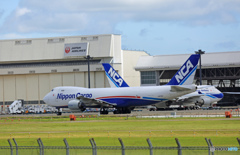 出発NCA 747-8KZF JA17KZ/ジャンボ保存委員会 
