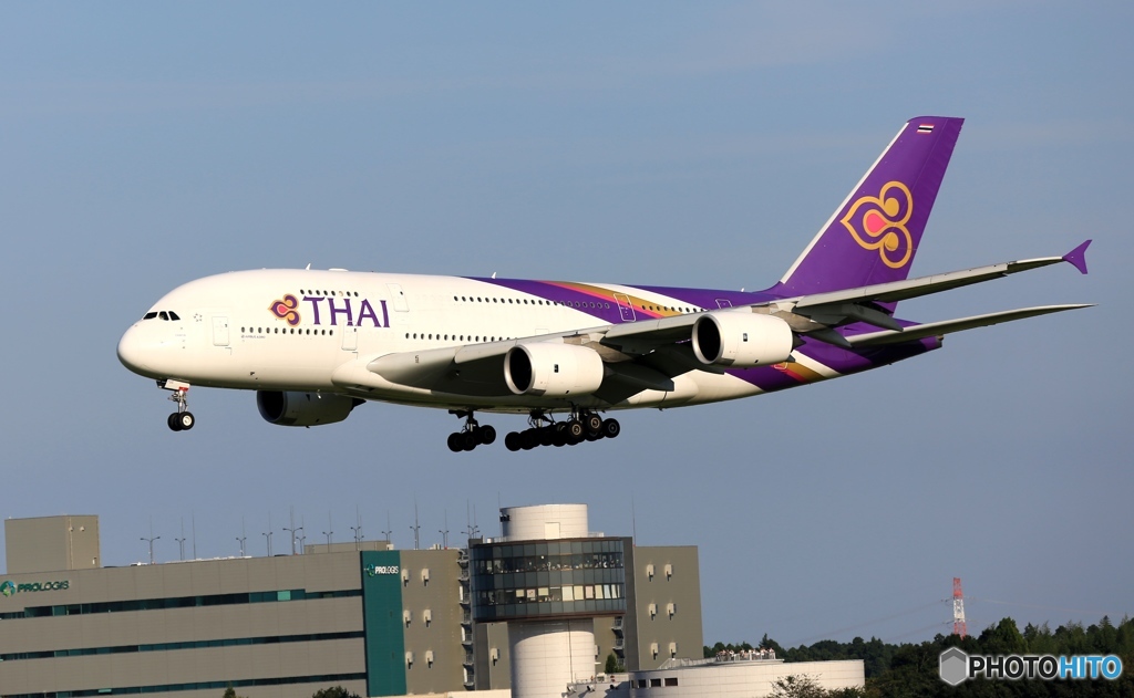 Thai A380-841  到着