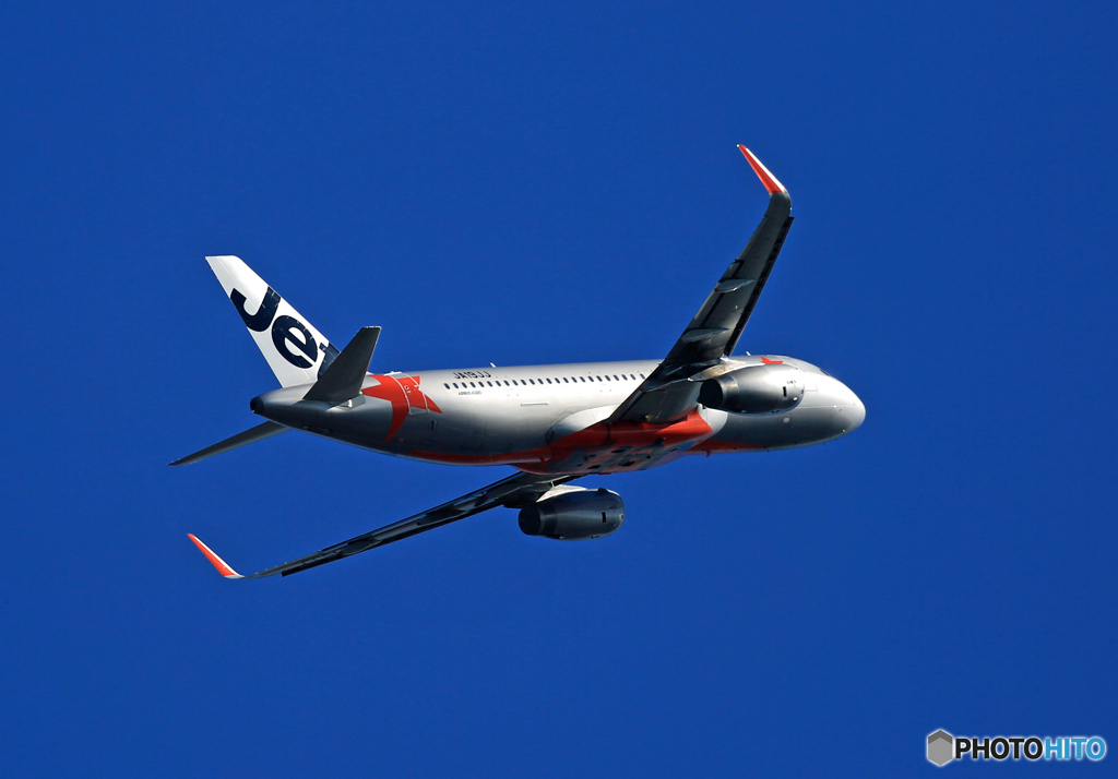 Jetstar A320-232 JA19JJ 飛び立ち　