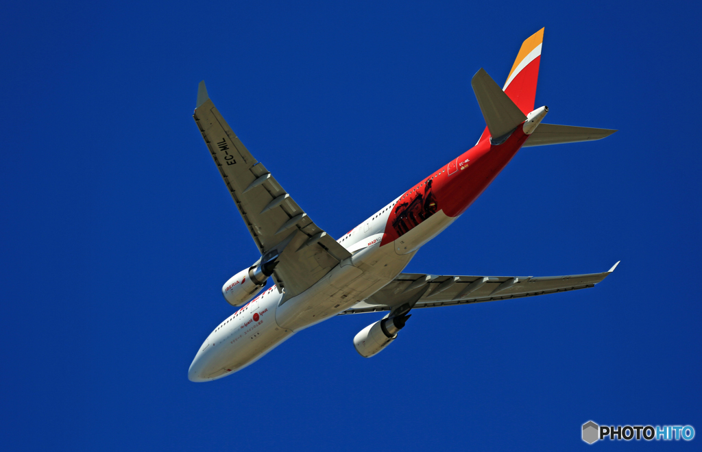 「良い天気」 IBERIA 特別塗装A330-202 EC-MIL