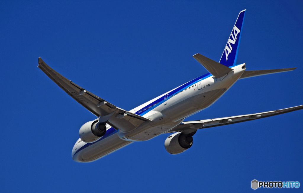離陸 ANA 777-381 JA777A