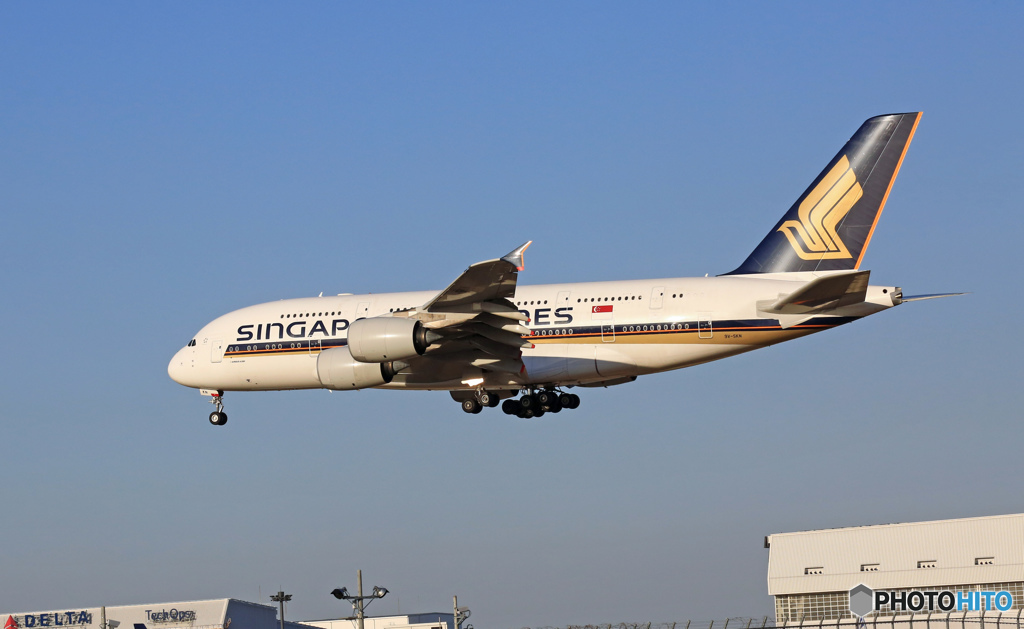 Singapore A380-841 9V-SKN