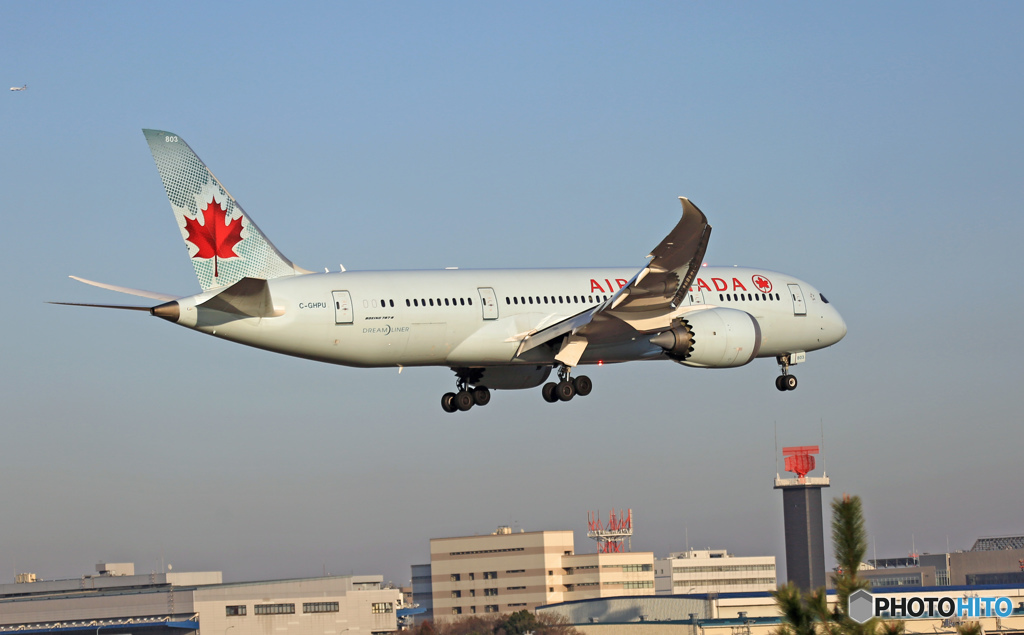 到着 AIR CANADA C-GHPU