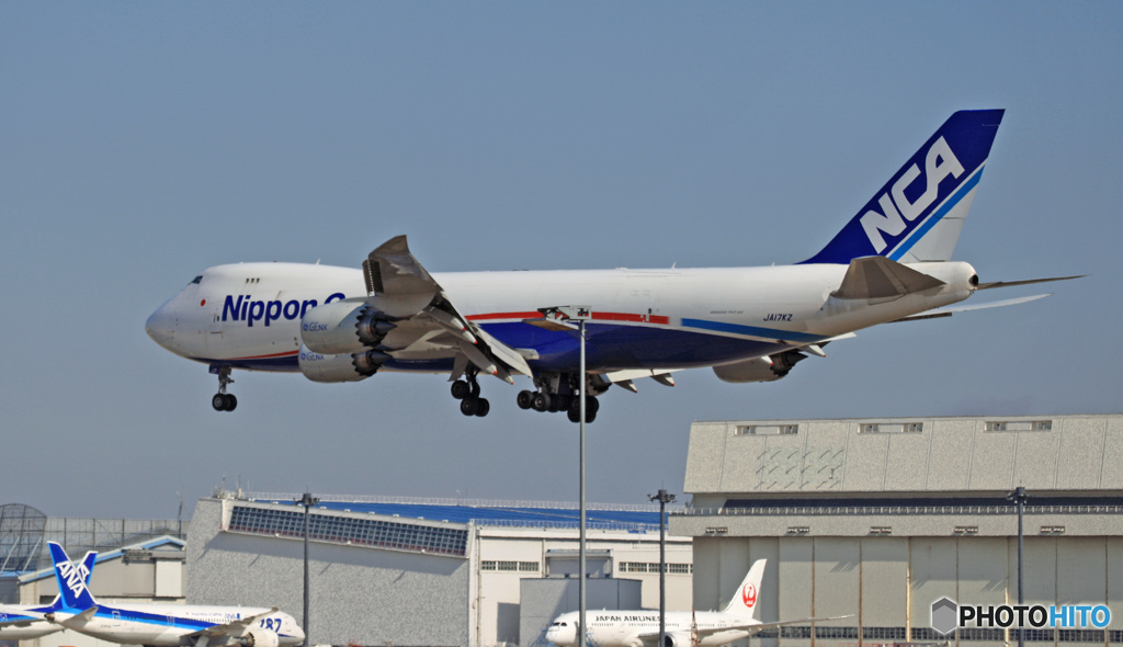 NCA 747-8KZF JA17KZ 到着 