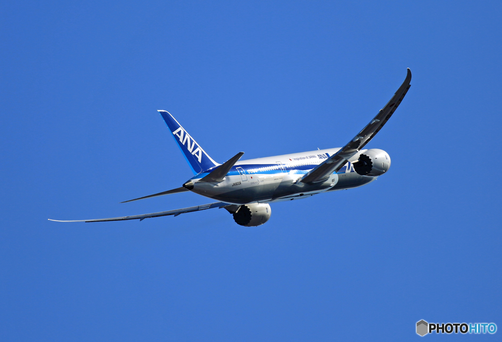 ANA 787-8 JA820A 出発 