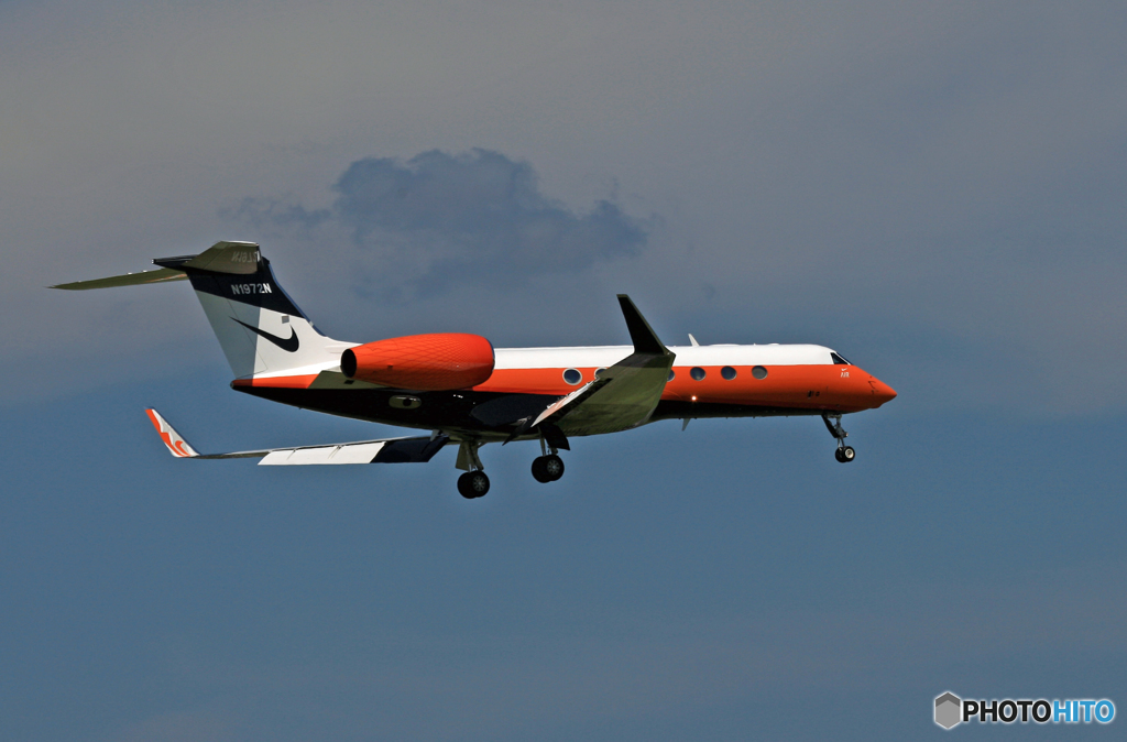 ナイキGulfstream Aerospace G550 N1972N