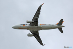 tigerair A320-232 B-50008 飛び立ち　