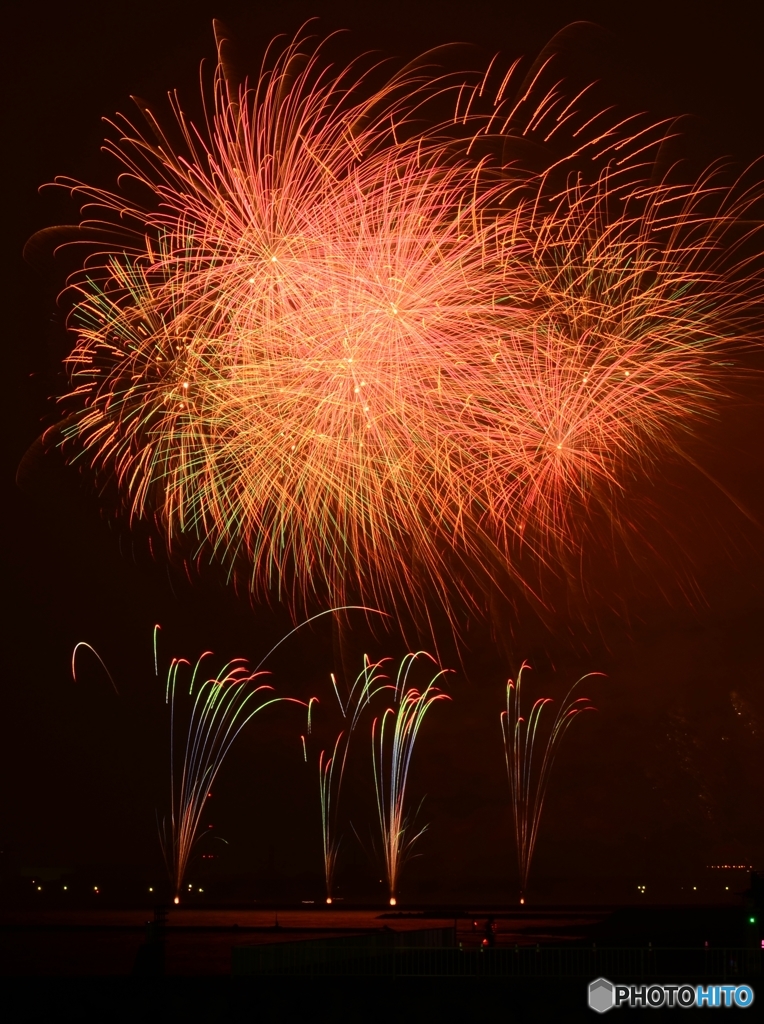 ☮　休憩タイム（135）花火　☮