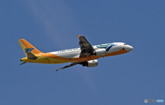 飛び立ち CEBU A320-214 RP-C3269