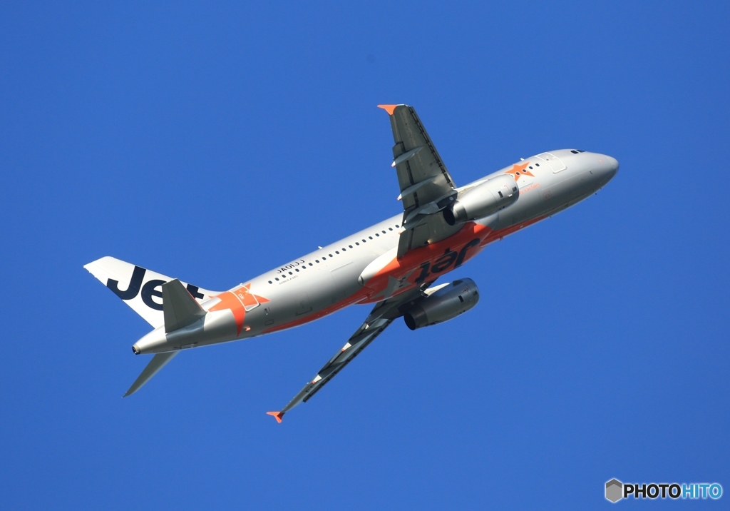 離陸　Jetstar A320-200 