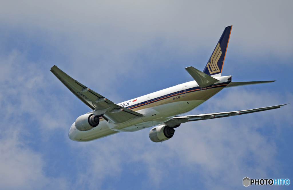 出発 Singapore 777-212 9V-SRP