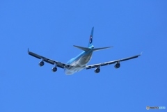 KOREAN 747-4B5 HL7492 離陸　