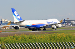 離陸 NCA 747-8KZF JA11KZ/ジャンボ保存委員会