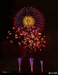 ☮休憩ﾀｲﾑ(382)  ビーチ花火（2）