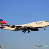 「青空」DELTA 747-400 N662USジャンボ保存委員会