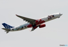 離陸　Air Asia A330-343