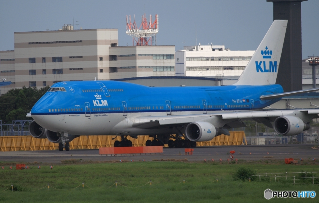 ✈KLM７４７ジャンボ機　