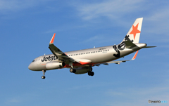 着陸 JETSTAR A320-232 JA19JJ