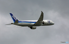 離陸 ANA 787-8 JA822A