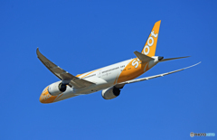 ☀scoot 787-9 9V-OJE 出発 