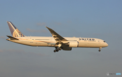 [青い空]　UNITED 787-9 N27959