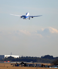 出発 ANA 787-8 JA823A