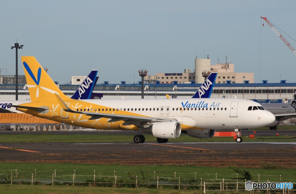 離陸  Vanilla A320-214 