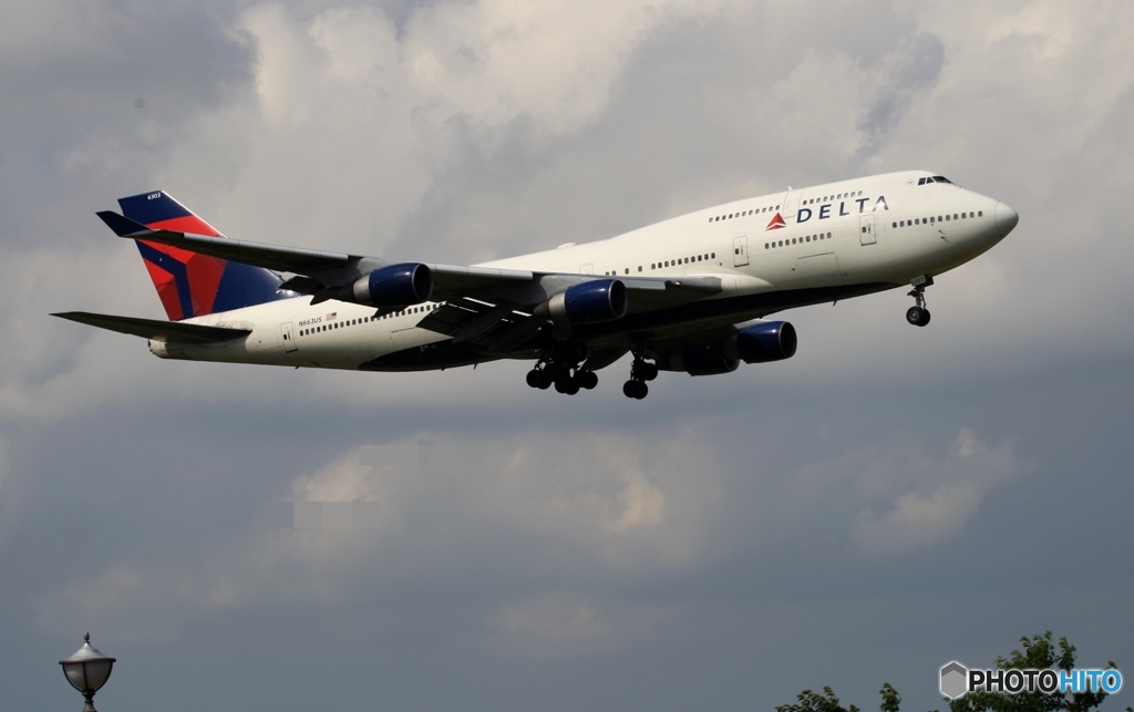 DELTA ジャンボ機