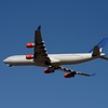 SAS A340-313 離陸
