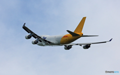 飛び立ち Polar 747-47UF N498MC/ジャンボ保存委員会