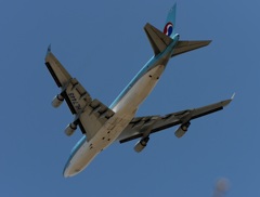 KOREAN Cargo 747-4B5F 離陸